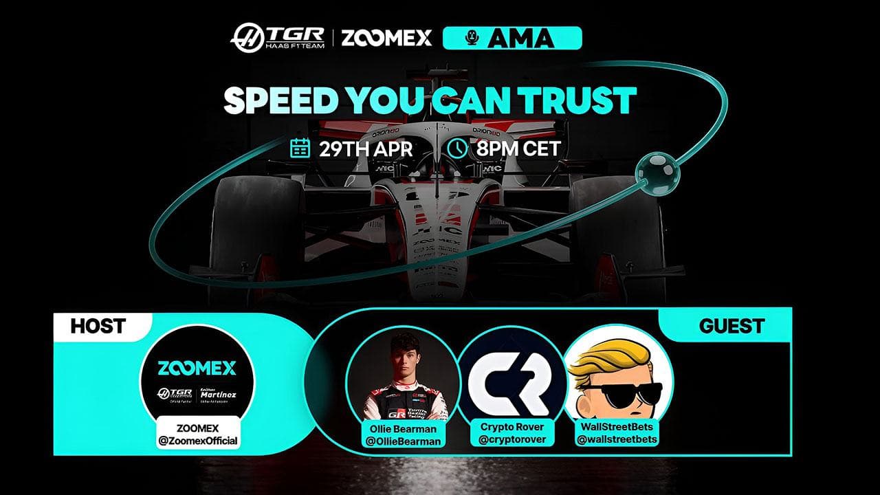 Zoomex X Space Recap With Ollie Bearman and Crypto KOLs